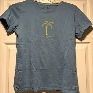 Three "Life is Good" Women's tees size Medium